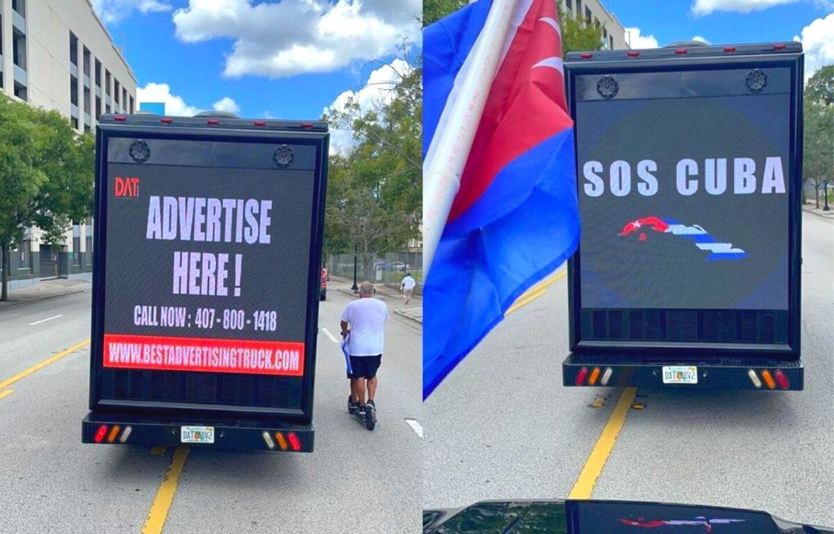 Mobile Billboard Truck Rental Billboard Rental Orlando DAT Media FL