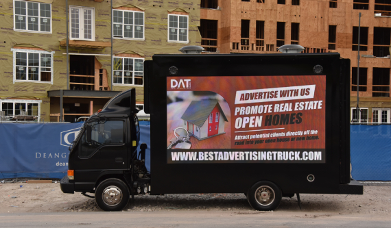 digital advertising truck