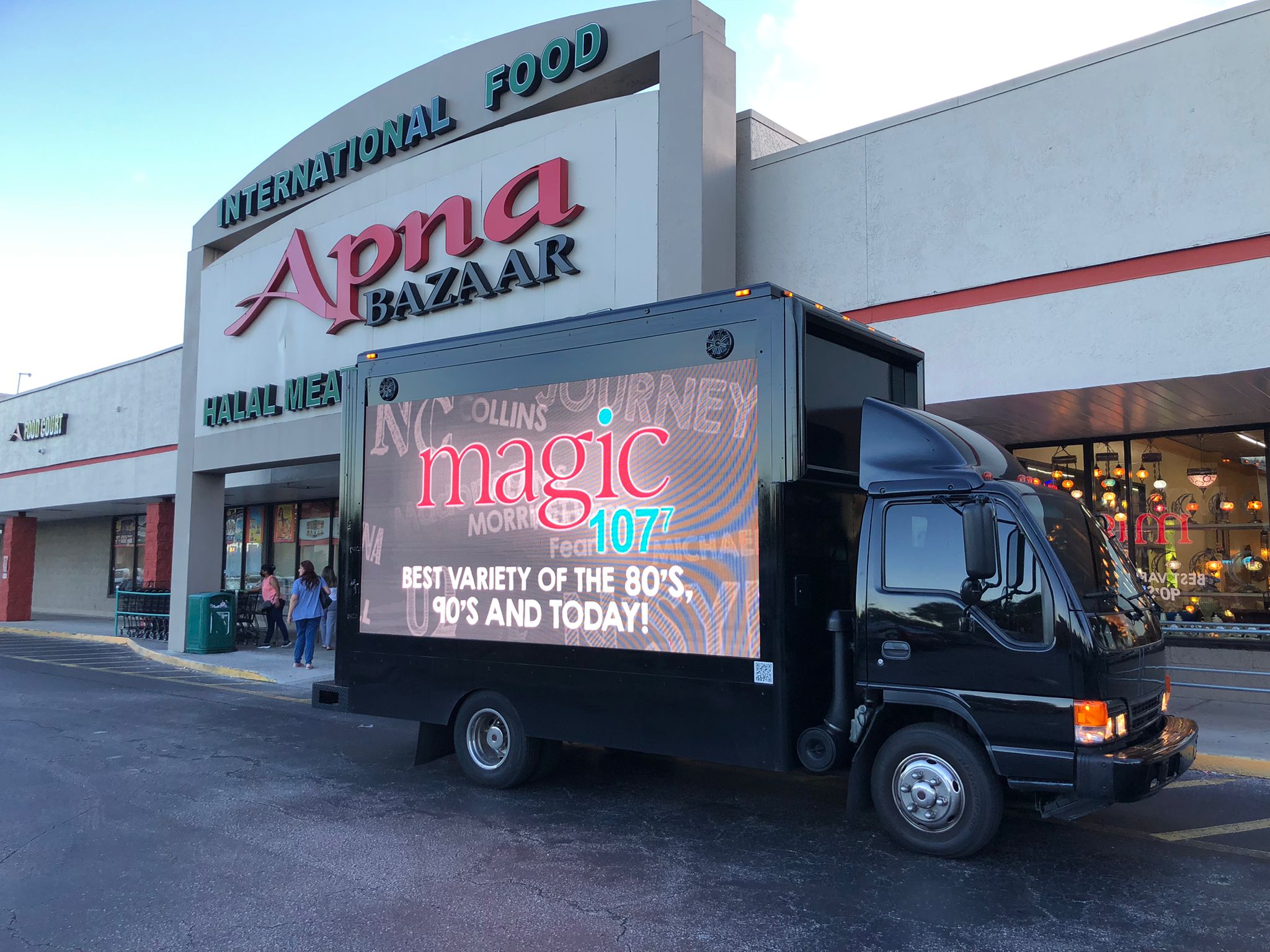 Mobile Billboard Miami LED Truck Billboard Advertising DAT Media